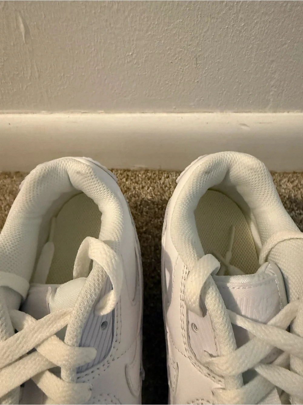 Nike Kids White Low-Top Sneakers